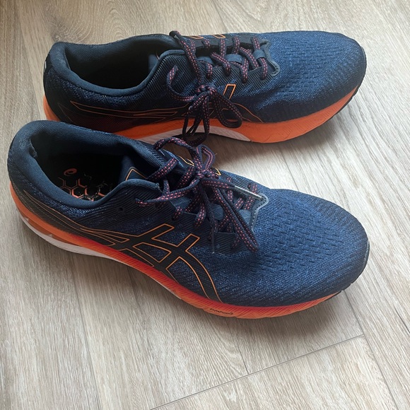 ASICS‎ Men\'s GT-2000 10 Running Shoes, MAKO Blue/Shocking Orange main image 4